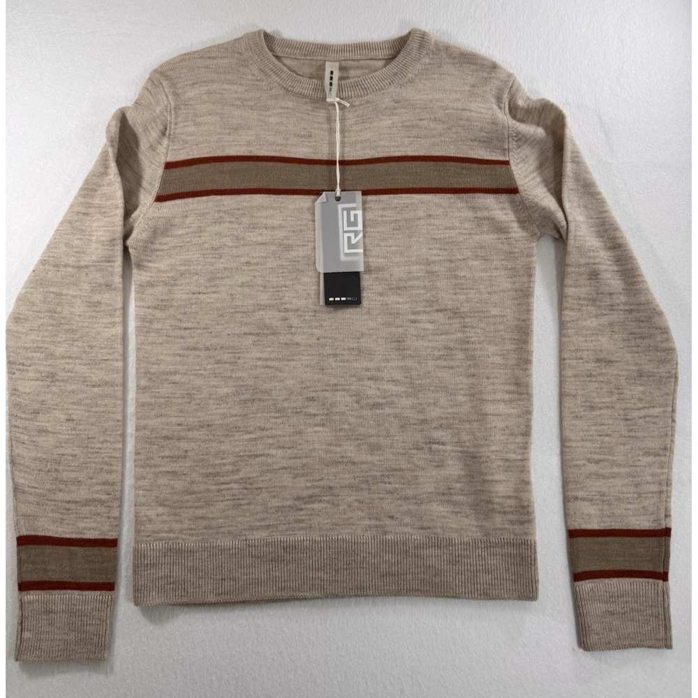 Cavalleria Toscana RG Rider's Gene Crew Neck Sweater Womens Small Wool Blend NWT